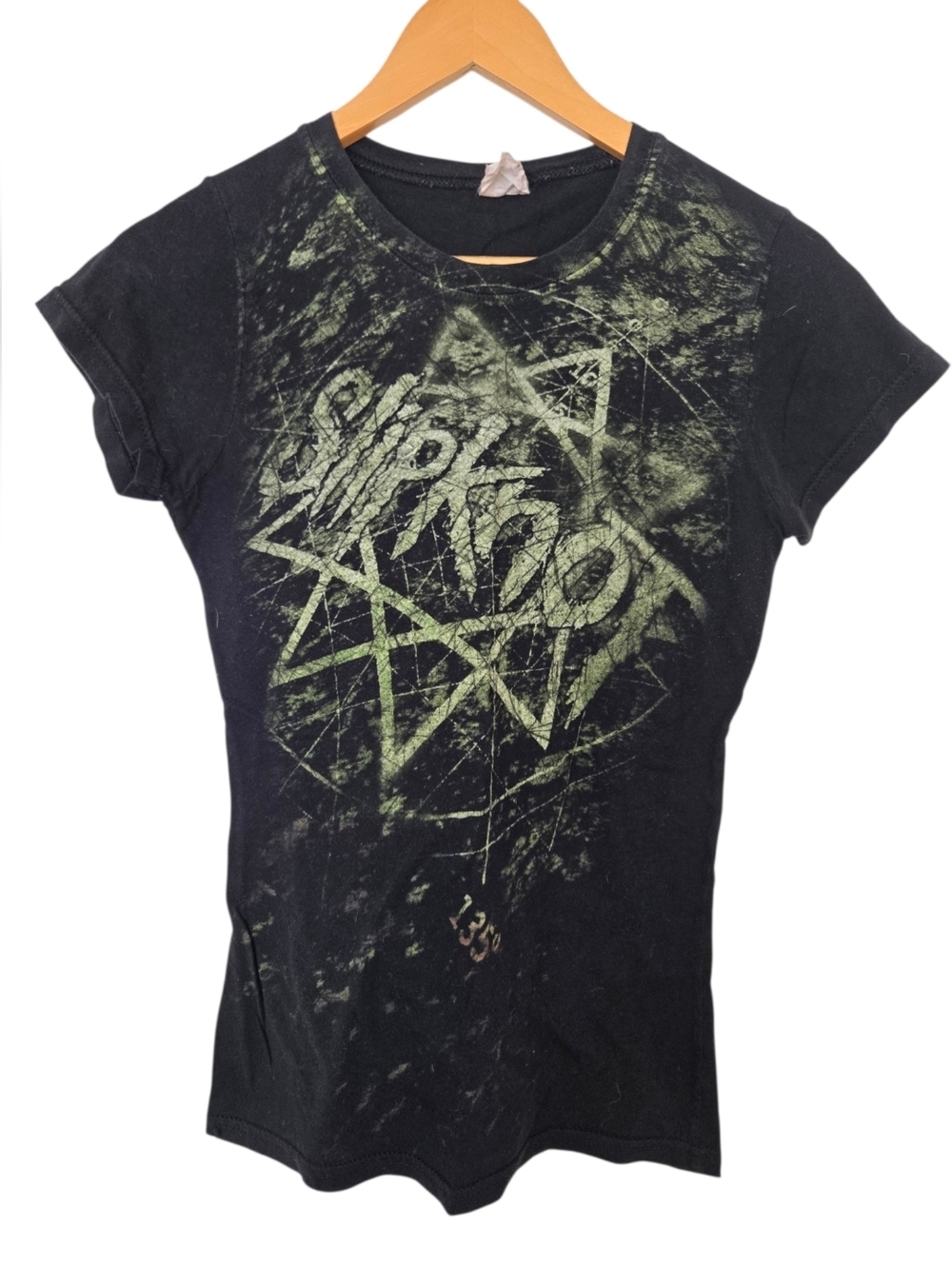 Slipknot Graphic Tee Size M Black Distressed Band Tee Grunge Y2K Alt Goth